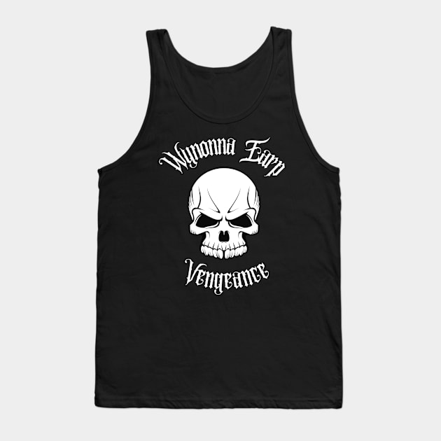 Wynonna Earp Vengeance Movie with skull Black Fan T-Shirt Design Tank Top by Rainbow Kin Wear